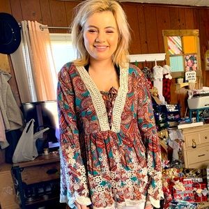 NWT Umgee boutique top